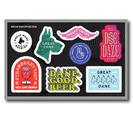 Dane Sticker Sheet